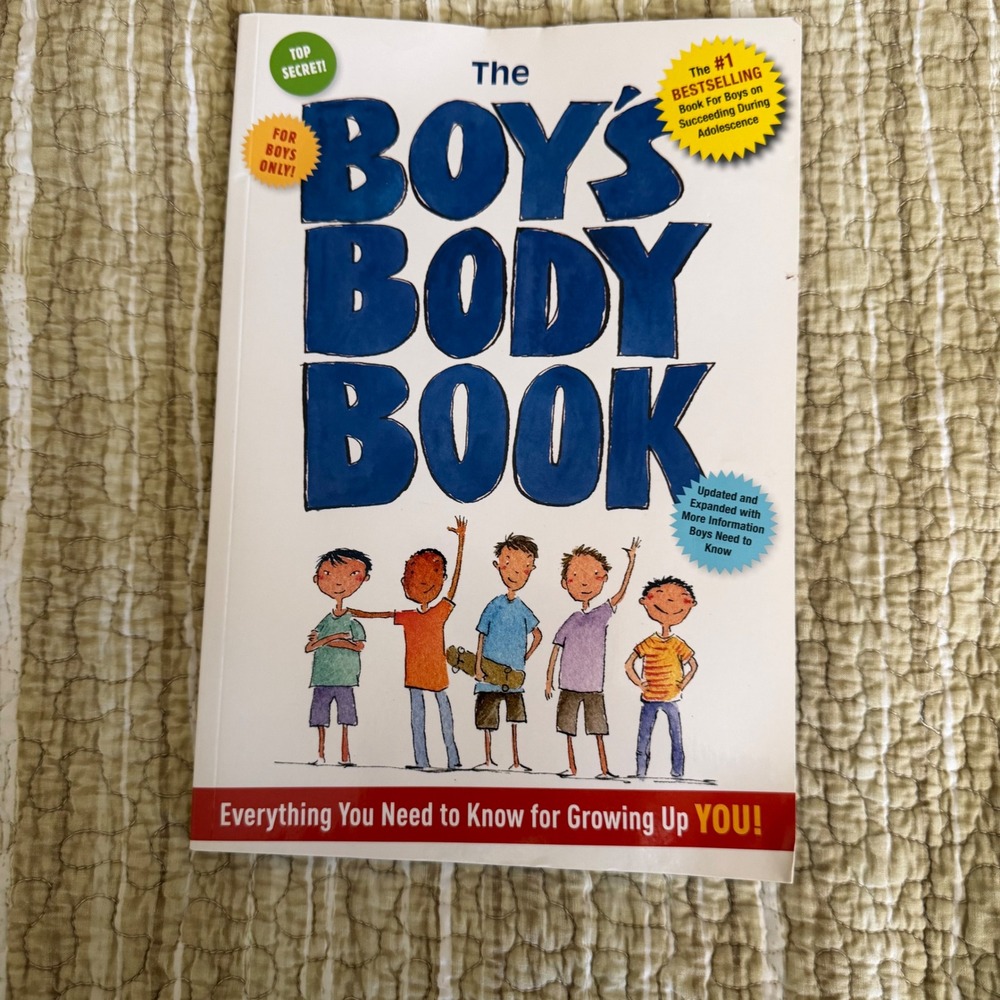 The Boys Body Book Revised Edition Applesauce Press Puberty Guide for Boys 9+